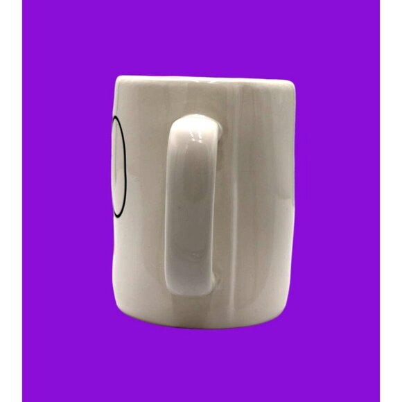 Rae Dunn. Candy Corn Gnome "Boo".  2 piece large mug. EUC.  Halloween Theme. - Picture 4 of 8